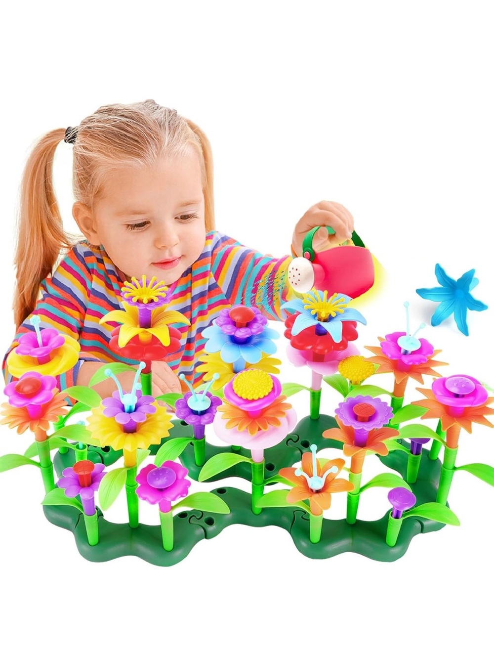 Flower Garden Building STEM Toys toddler girls toy
